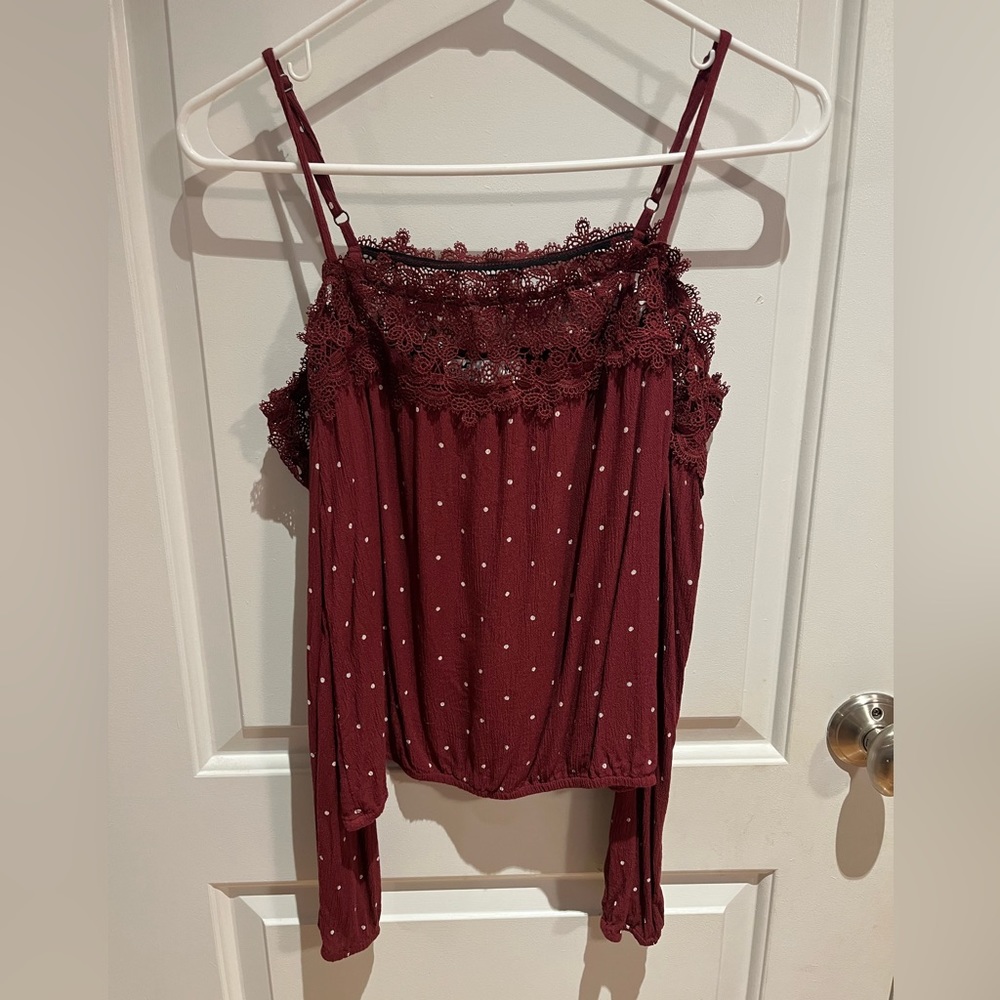 Hollister Cold Shoulder top